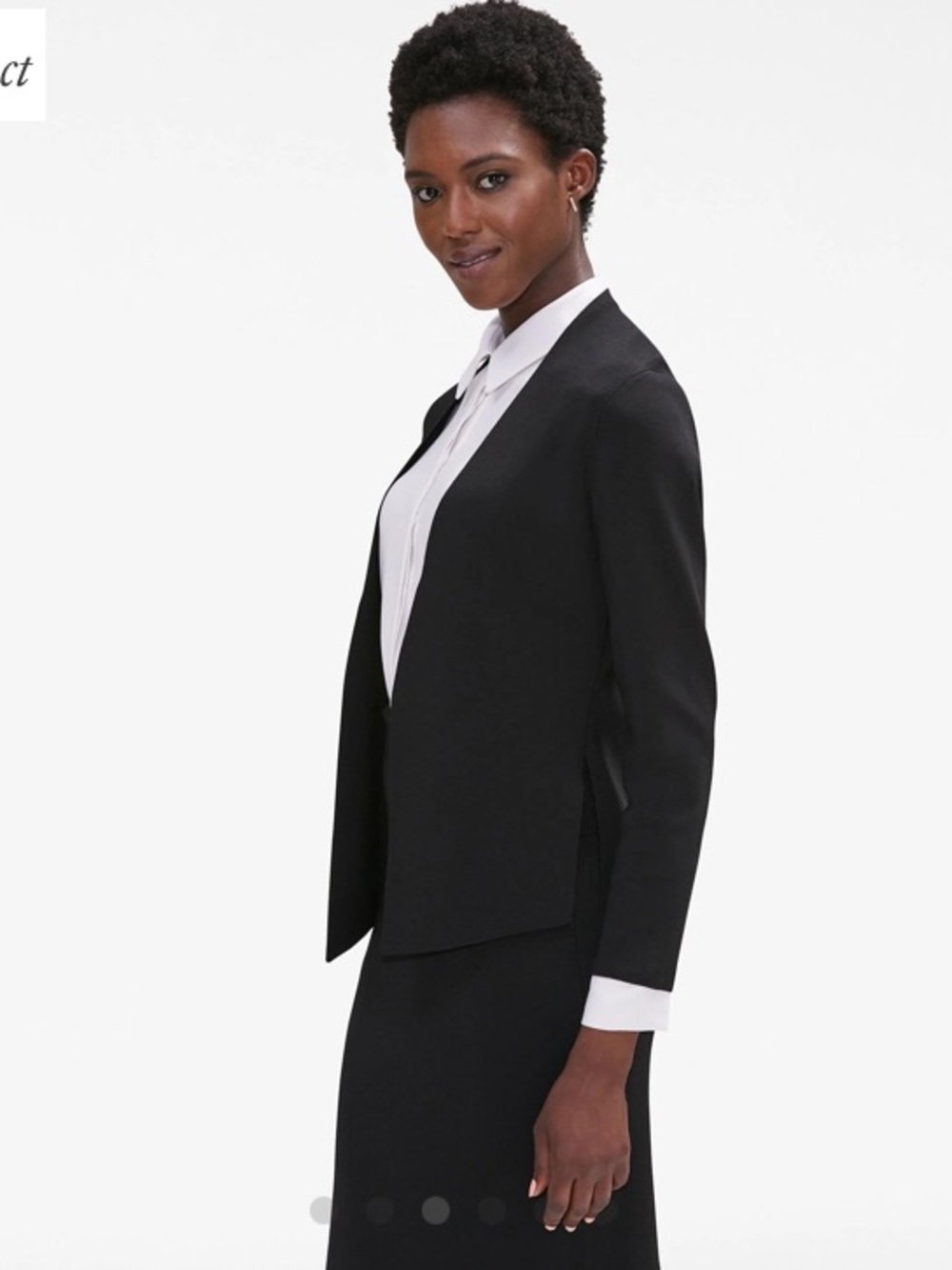 NWOT MM Lafleur Jardigan Black Jacket, Size Small